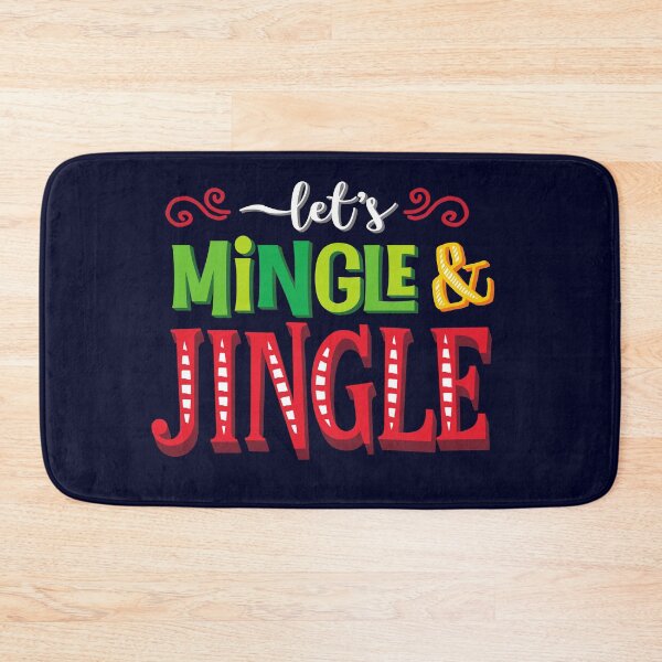 Item preview, Let's Mingle & Jingle designed and sold by Ellisen Prints.
