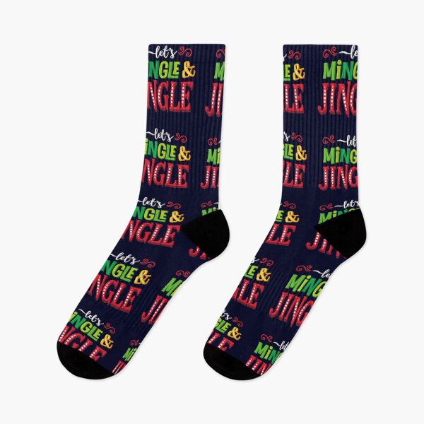 Item preview, Let's Mingle & Jingle designed and sold by Ellisen Prints.