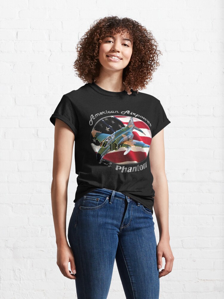 Alternate view of F-4 Phantom American Airpower Classic T-Shirt
