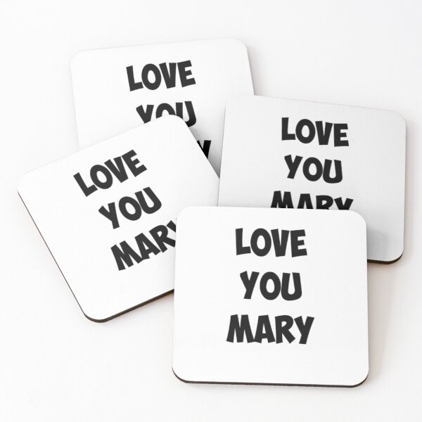 Item preview, Love you Mary / B & W designed and sold by jamalzabt.