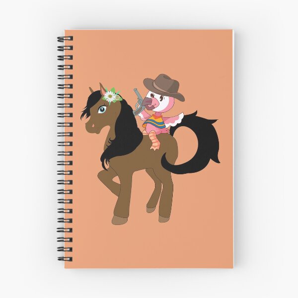 Item preview, Flamingo youtube Flamingo Plush cowboy flamingo bird  on a cute pony  horse,horse to meet you , cartoon cowboy, cute female pony designed and sold by SGS-.