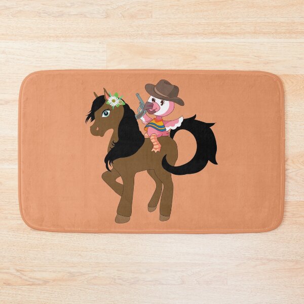 Item preview, Flamingo youtube Flamingo Plush cowboy flamingo bird  on a cute pony  horse,horse to meet you , cartoon cowboy, cute female pony designed and sold by SGS-.