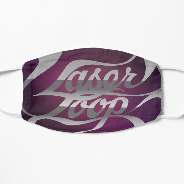 Laser Loop Round Logo Flat Mask