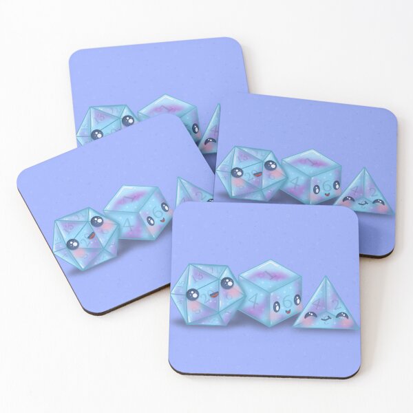 Item preview, Polyhedral Dice Pals designed and sold by happyfatness.