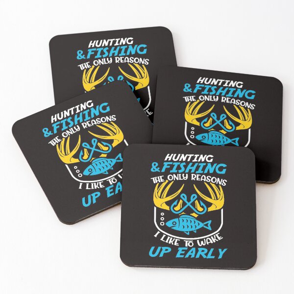Item preview, HUNTING & FISHING THE ONLY REASONS I LIKE TO WAKE UP EARLY designed and sold by teemaker24.