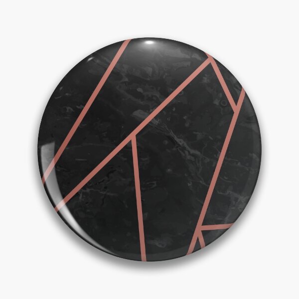 Item preview, Rose Gold and Black Marble designed and sold by Timegraf.