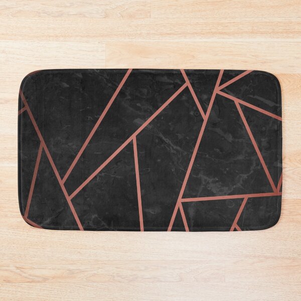 Item preview, Rose Gold and Black Marble designed and sold by Timegraf.