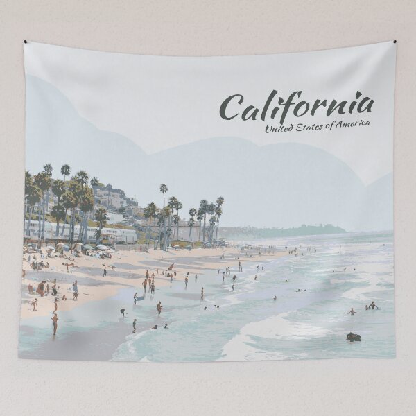 Item preview, Carlsbad Beach California USA designed and sold by TheJoeyStudio.
