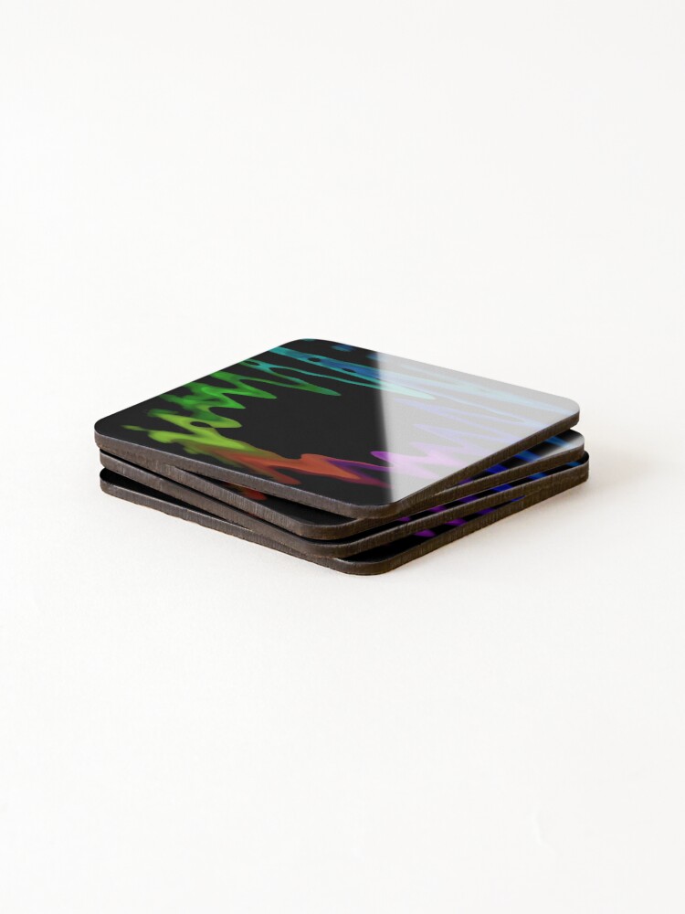 Thumbnail 4 of 5, Coasters (Set of 4), Rainbow Array 2 designed and sold by rainbowarray.