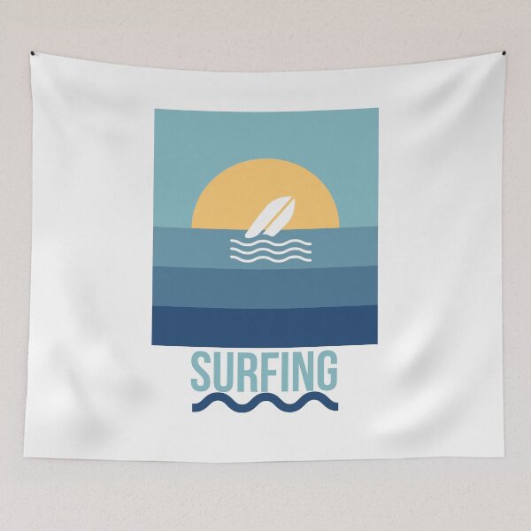 Item preview, Surfing design sea sun surf, summer gift designed and sold by DevDn.