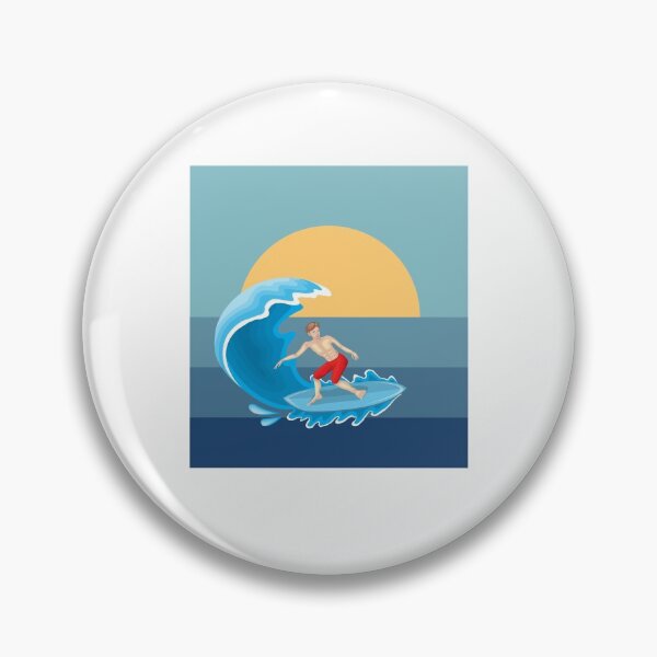 Item preview, guy Surfing design , summer gift designed and sold by DevDn.