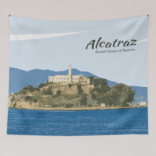 Item preview, Alcatraz Island San Francisco United States designed and sold by TheJoeyStudio.