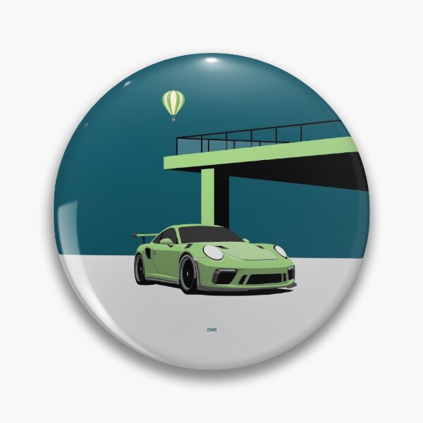 Item preview, 911 GT3 Green art designed and sold by Keyur44.