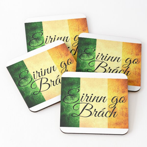 Item preview, Ireland flag Éirinn go Brách designed and sold by CoolHippoQuotes.