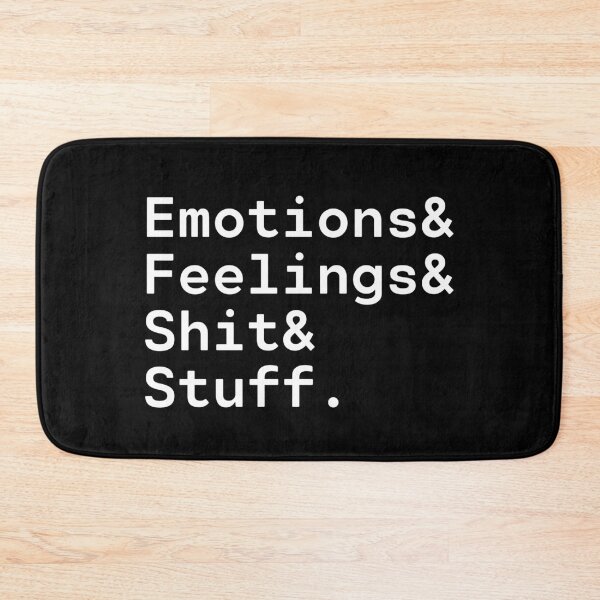 Aperçu de l'œuvre Emotions and Feeling and Shit and Stuff - It's complicated créée et vendue par TakeOnWisdom.