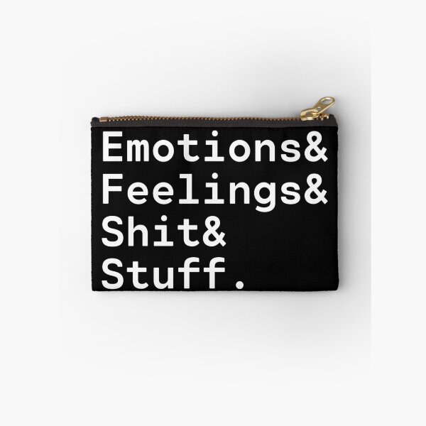 Artikelvorschau, Emotions and Feeling and Shit and Stuff - It's complicated entworfen und verkauft von TakeOnWisdom.