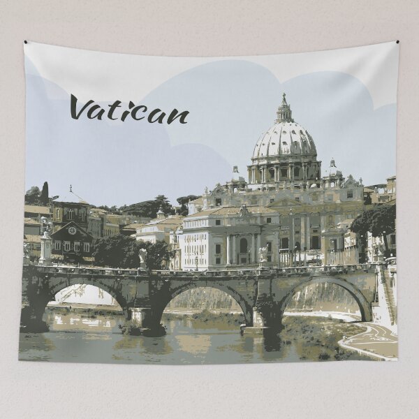 Item preview, The Vatican St. Peter's Basilica Rome Italy designed and sold by TheJoeyStudio.