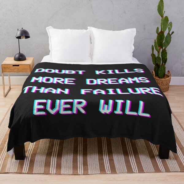 Item preview, Motivational Quote Doubt Kills designed and sold by PseudoEnergy.