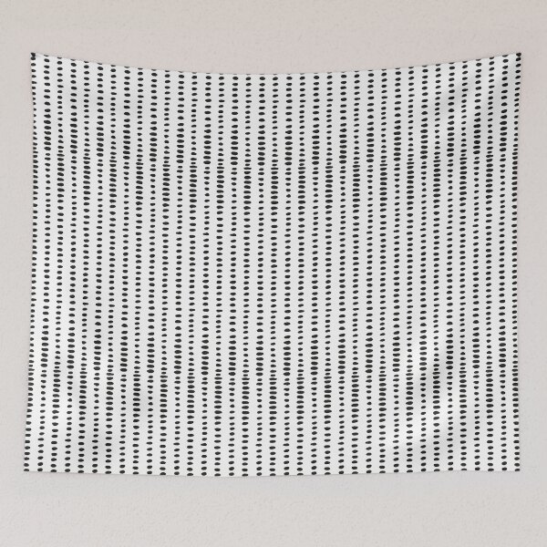 Item preview, Black and White irregular dot shape pattern  designed and sold by OneCreativeLab.