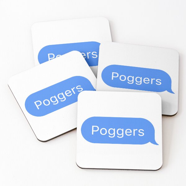 Item preview, Poggers Text Message Bubble designed and sold by Pandzas.