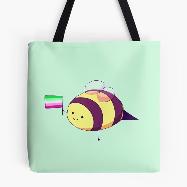 Item preview, Abrosexual Pride Bee designed and sold by ForTheFrogWar.