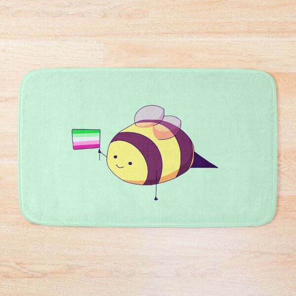 Item preview, Abrosexual Pride Bee designed and sold by ForTheFrogWar.