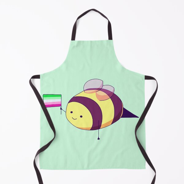 Item preview, Abrosexual Pride Bee designed and sold by ForTheFrogWar.