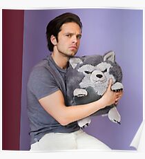 Sebastian Stan and Friend <3 Poster