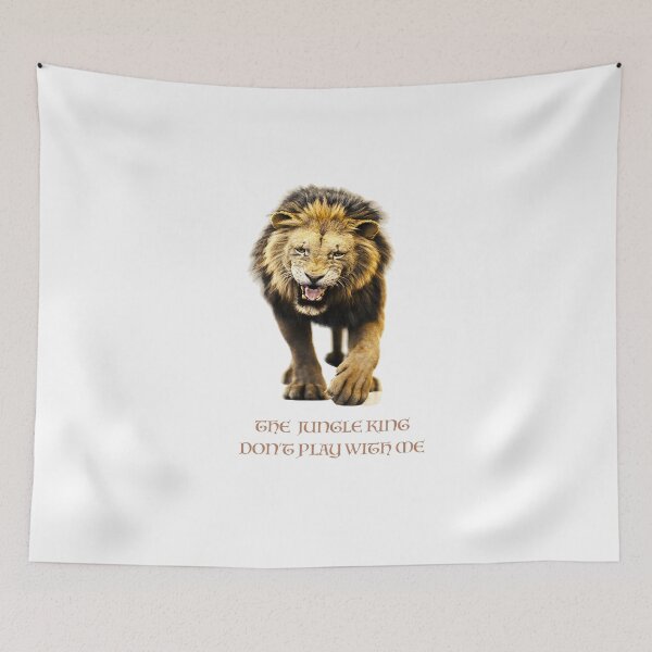 Item preview, the jungle king designed and sold by abderrazak barahou.