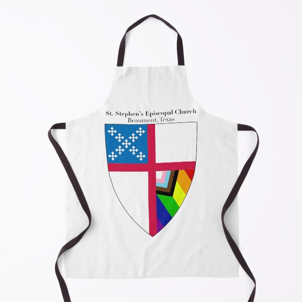 Item preview, St. Stephen's Episcopal Church - Beaumont, Texas Church Shield with Progressive Flag PNG Cut Out Design 5 designed and sold by litmusician.
