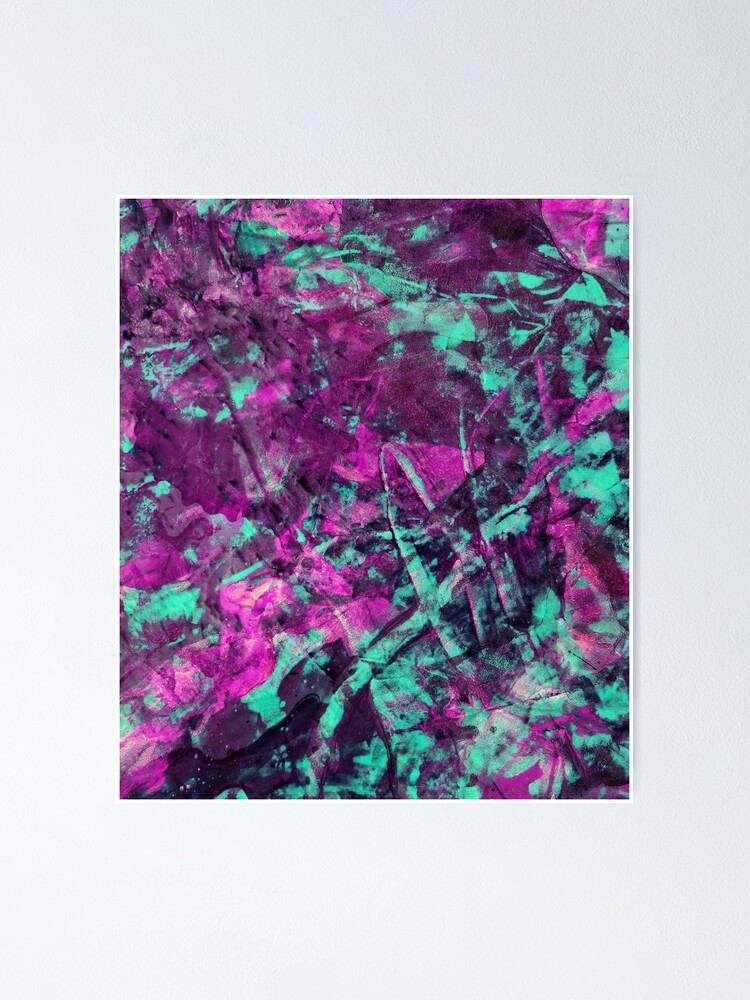 "Modern Art Colorful Abstract Painting" Poster for Sale by itorok