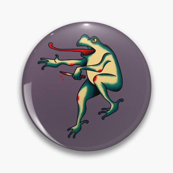 Item preview, Angry Knife Frog designed and sold by DanielCraneArt.