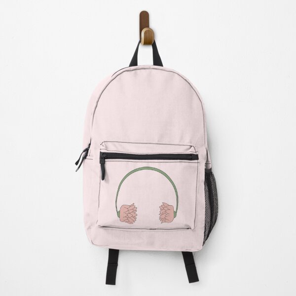 Item preview, Pink Flower Headphones designed and sold by Pentanglement.