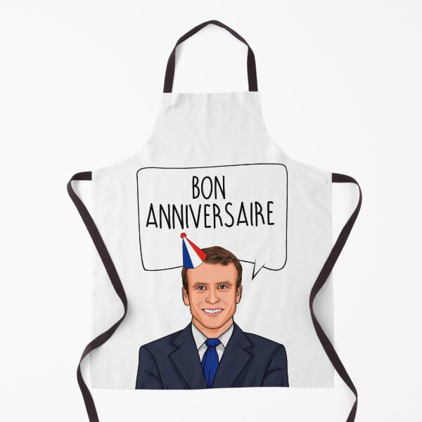 Item preview, Emmanuel Macron Bon Anniversaire designed and sold by popdesigner.