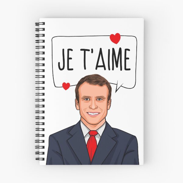 Item preview, Emmanuel Macron Je T'aime designed and sold by popdesigner.