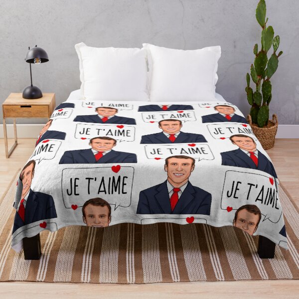 Item preview, Emmanuel Macron Je T'aime designed and sold by popdesigner.