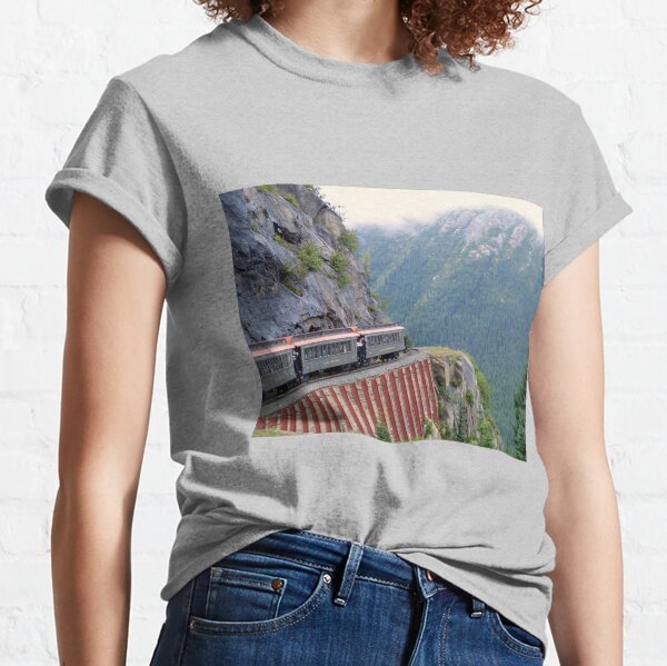 White Pass Railway, Near Skagway, Alaska Classic T-Shirt