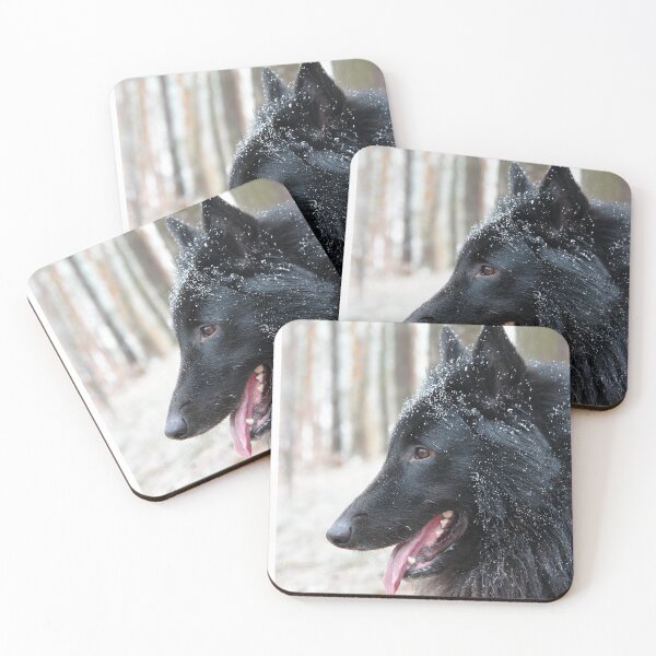 Item preview, Belgian Shepherd Groenendael Portrait designed and sold by ArtbyDanya.