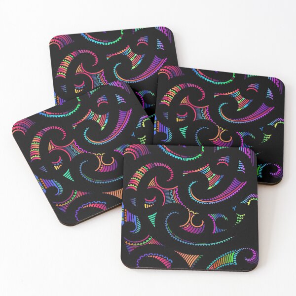Item preview, Neon Māori Design , New Zealand designed and sold by Uncommon Cents.