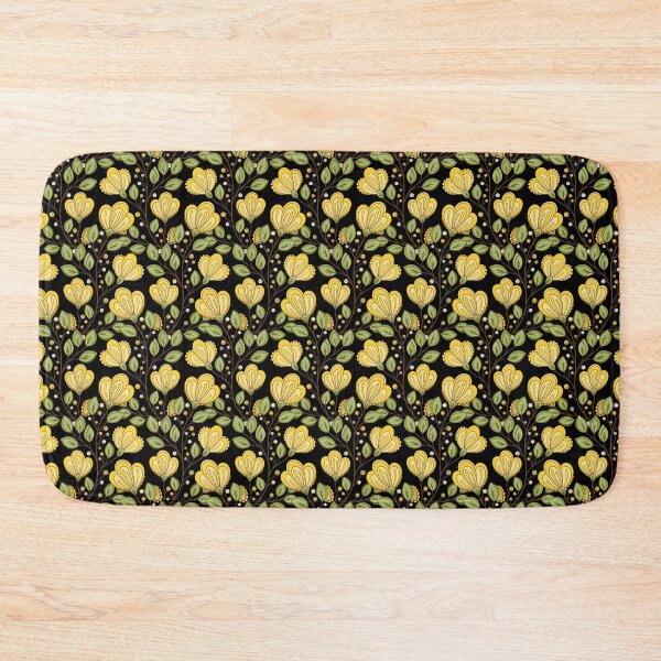 Item preview, Colored Pattern with Vintage Floral Motifs designed and sold by lissantee.