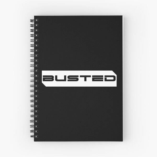 Item preview, Busted simple cyberpunk urban slang letters black designed and sold by Swiiing.