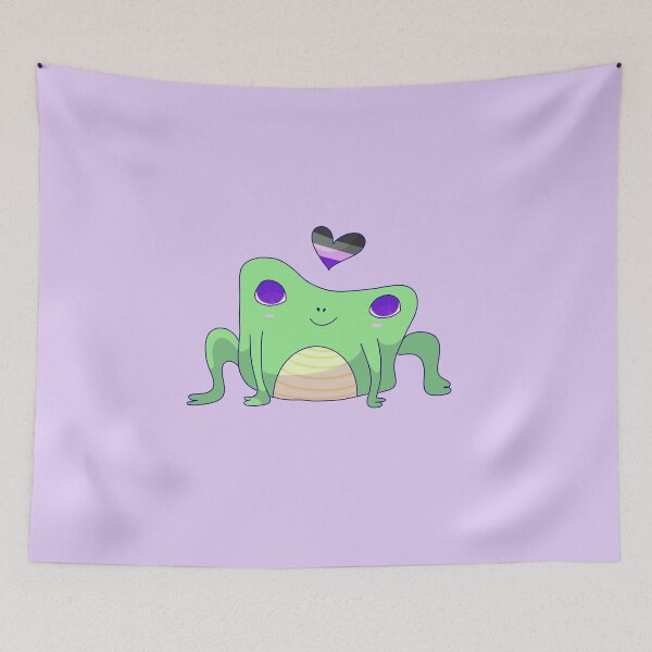 Item preview, Asexual Pride Frog designed and sold by ForTheFrogWar.