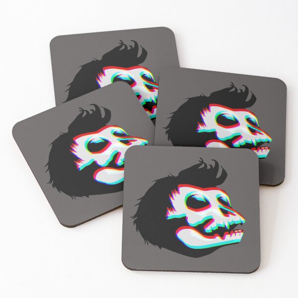Item preview, dead missing link troglodyte skull 3d trial double image designed and sold by mirrorimages.