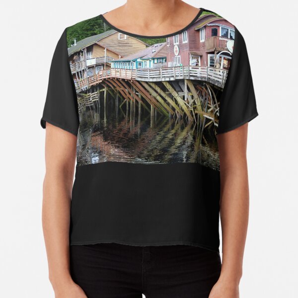 Ketchikan, Alaska Chiffon Top