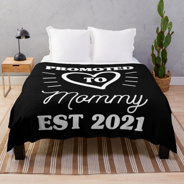 Item preview, Promoted to Mommy EST 2021 t-shirt designed and sold by Perfectstyles.