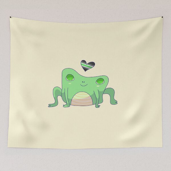 Item preview, Agender Pride Frog designed and sold by ForTheFrogWar.