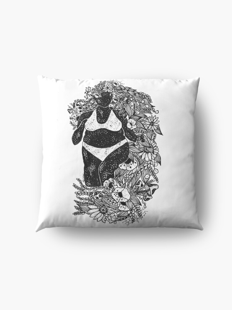 Alternate view of You Are The Stuff of Stars Floor Pillow