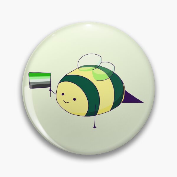 Artikelvorschau, Aromantic Pride Bee entworfen und verkauft von ForTheFrogWar.