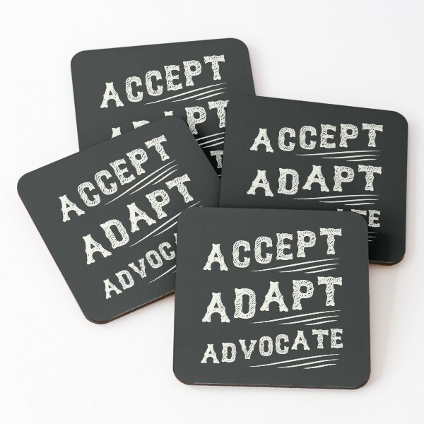 Item preview, Accept Adapt Advocate designed and sold by NajoFashions.