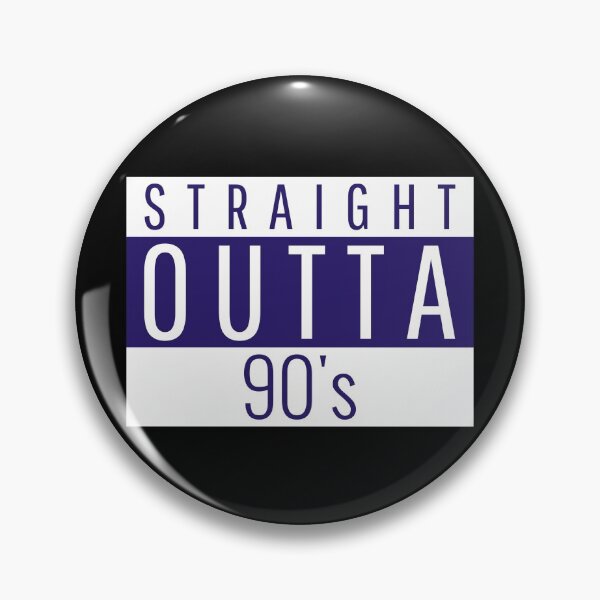 Item preview, Straight Outta 90's Denim Color Theme designed and sold by dreamofdenim.